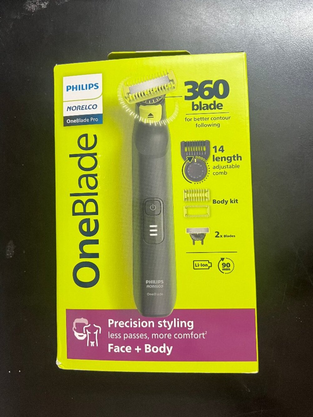 Philips Norelco One Blade Face + Body Trimmer